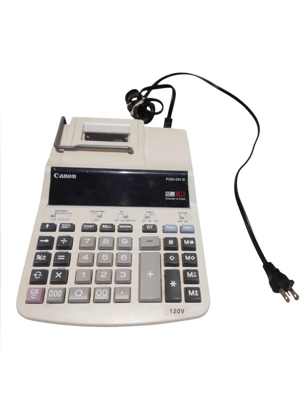 Canon P200-DH III Desktop Printing Calculator